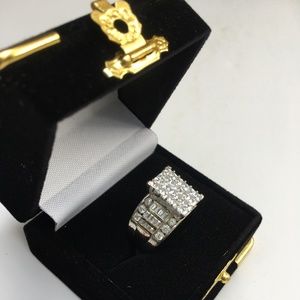 Sterling Silver Cinderella Ring